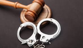A set of handcuffs